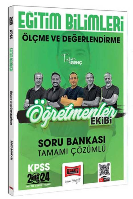 2024 KPSS Eğitim Bilimleri Öğretmenler Ekibi Ölçme ve Değerlendirme Tamamı Çözümlü Soru Bankası Yargı Yayınları