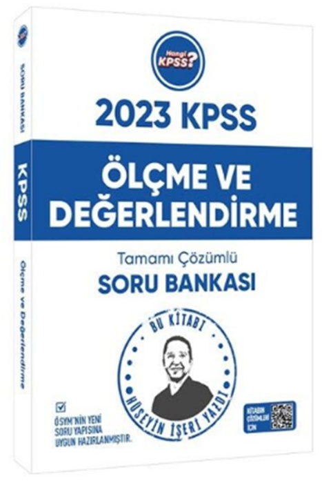 2023 KPSS Eğitim Bilimleri Ölçme ve Değerlendirme Soru Bankası Çözümlü Hangi KPSS Yayınları