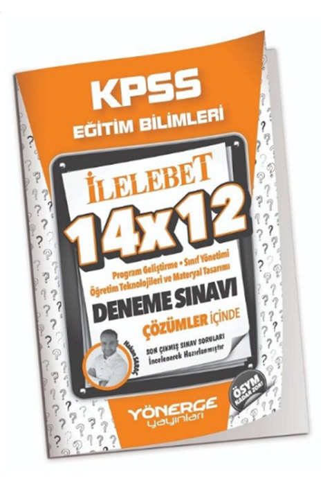 2024 KPSS Eğitim Bilimleri Program Geliştirme, Sınıf, Öğretim Teknolojileri, Materyal 14x12 Deneme Çözümlü Yönerge Yayınları