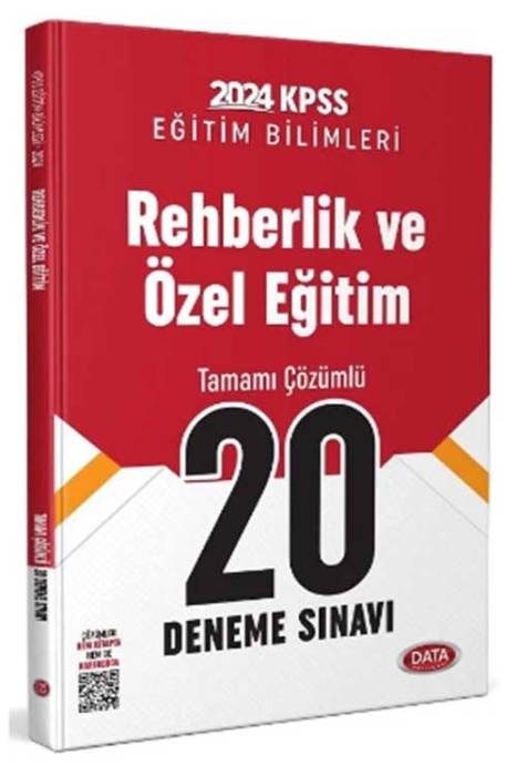 2024 KPSS Eğitim Bilimleri Rehberlik ve Özel Eğitim 20 Deneme Çözümlü Data Yayınları