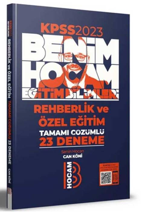 2023 KPSS Eğitim Bilimleri Rehberlik ve Özel Eğitim Tamamı Çözümlü 23 Deneme Benim Hocam Yayınları