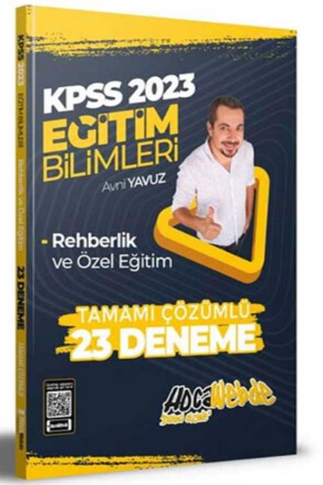 2023 KPSS Eğitim Bilimleri Rehberlik ve Özel Eğitim Tamamı Çözümlü 23 Deneme Hocawebde Yayınları