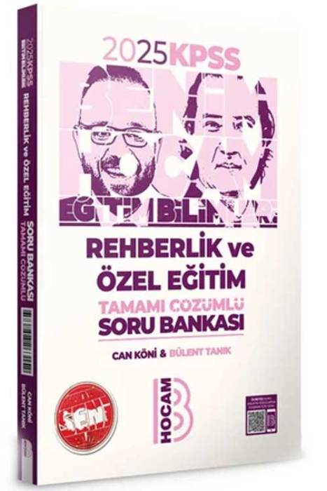 2025 KPSS Eğitim Bilimleri Rehberlik Ve Özel Eğitim Soru Bankası Benim Hocam Yayınları