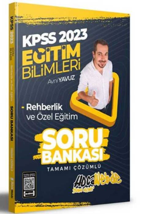 2023 KPSS Eğitim Bilimleri Rehberlik ve Özel Eğitim Tamamı Çözümlü Soru Bankası Hocawebde Yayınları