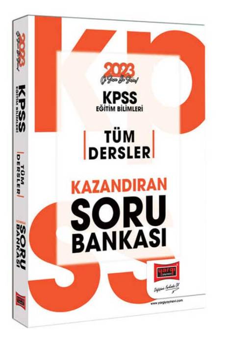 2023 KPSS Eğitim Bilimleri Tüm Dersler Kazandıran Soru Bankası Yargı Yayınları