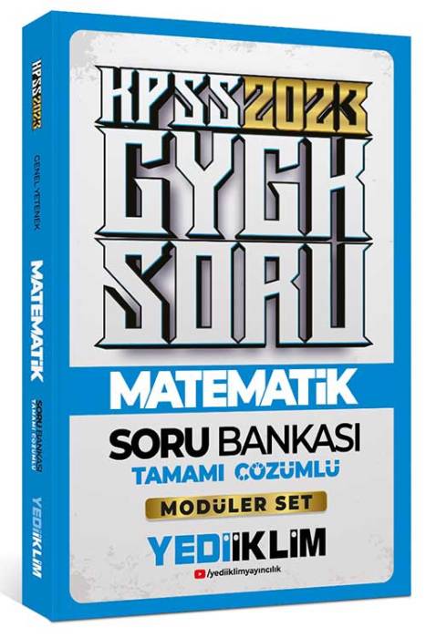 2023 KPSS Genel Yetenek Matematik Tamamı Çözümlü Soru Bankası ( Modüler ...