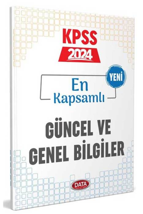 2024 KPSS Güncel Bilgiler Konu Anlatımı Data Yayınları