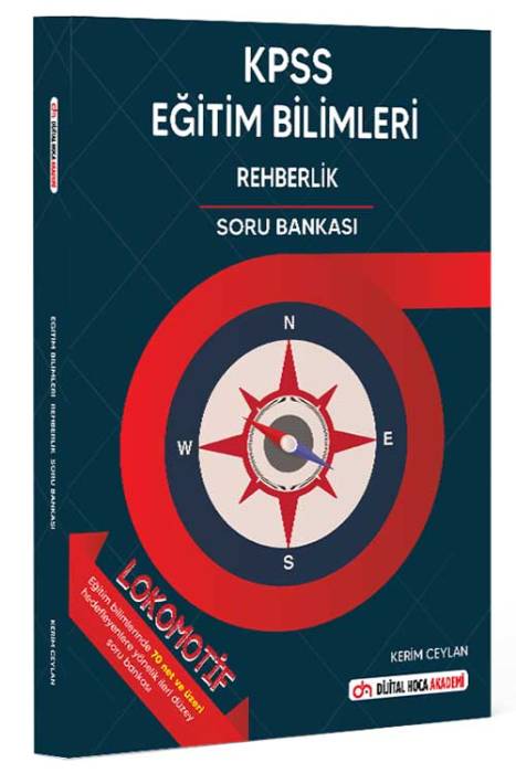 2023 KPSS Lokomotif Eğitim Bilimleri Rehberlik Soru Bankası Dijital Hoca Yayınları