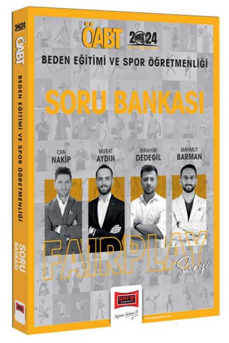 2024 ÖABT Beden Eğitimi ve Spor Öğretmenliği Fairplay Soru Bankası Yargı Yayınları