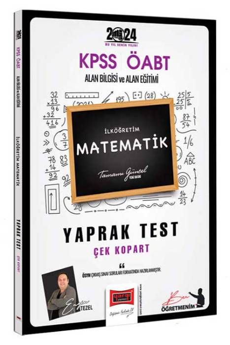 2024 ÖABT İlköğretim Matematik Öğretmenliği Yaprak Test Yargı Yayınları