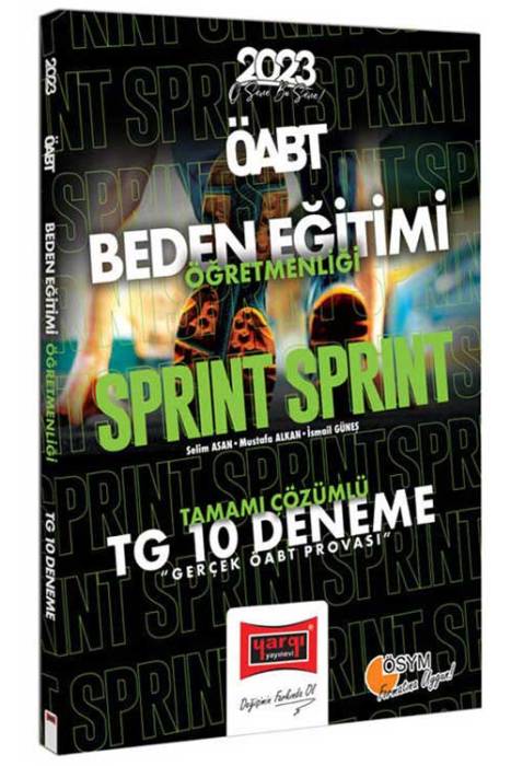 2023 KPSS ÖABT Sprint Beden Eğitimi Öğretmenliği Tamamı Çözümlü TG 10 Deneme Sınavı Yargı Yayınları