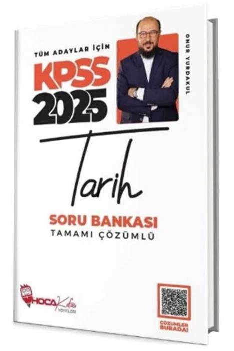 2025 KPSS Tarih Soru Bankası Çözümlü Hoca Kafası Yayınları