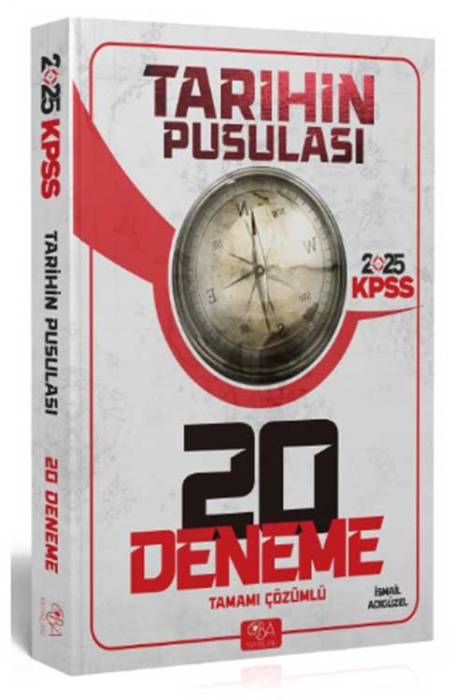 2025 KPSS Tarihin Pusulası 20 Deneme Çözümlü CBA Akademi Yayınları