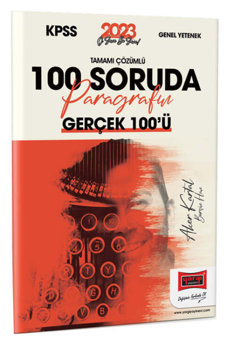 2023 KPSS Türkçe Tamamı Çözümlü 100 Soruda Paragrafın Gerçek 100'ü Yargı Yayınları