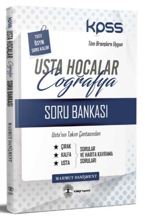 2023 KPSS Usta Hocalar Coğrafya Soru Bankası Künçe Yayınları