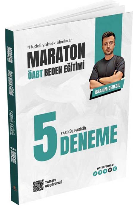 2023 Maraton ÖABT Beden Eğitimi 5 Deneme Yazarların Kendi Yayınları