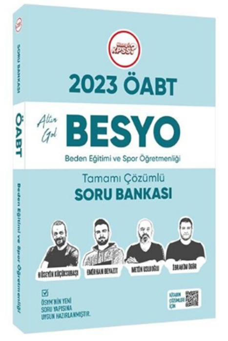 2023 ÖABT Beden Eğitimi Öğretmenliği Soru Bankası Çözümlü Hangi KPSS Yayınları