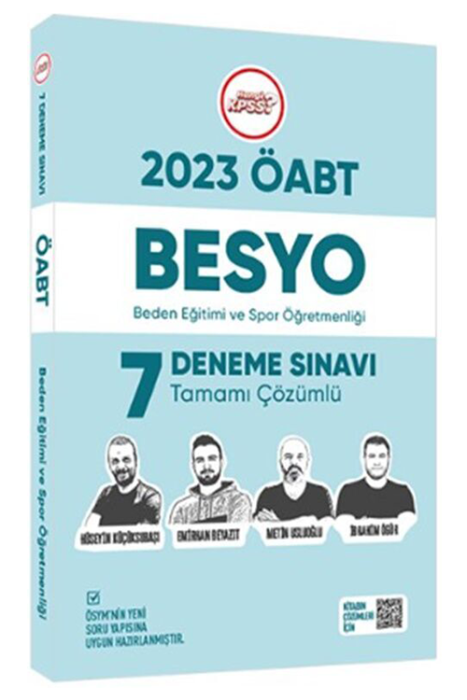 2023 ÖABT Beden Eğitimi ve Spor Öğretmenliği BESYO Altın Gol 7 Deneme Hangi KPSS Yayınları