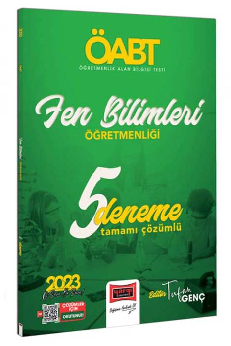 2023 ÖABT Fen Bilgisi Öğretmenliği Tamamı Çözümlü 5 Deneme Yargı Yayınları