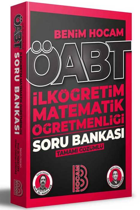 2023 ÖABT İlköğretim Matematik Öğretmenliği Tamamı Çözümlü Soru Bankası Benim Hocam Yayınları