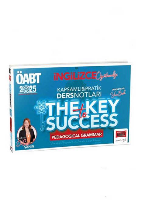 2025 ÖABT İngilizce Öğretmenliği Kapsamlı Pratik Ders Notları The Key Succes Pedagogical Grammar Yargı Yayınları