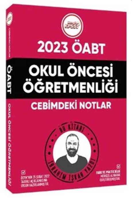 2023 ÖABT Okul Öncesi Öğretmenliği Cebimdeki Notlar Hangi KPSS Yayınları