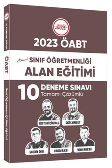 2023 ÖABT Sınıf Öğretmenliği Alan Eğitimi 10 Çözümlü Deneme Hangi KPSS Yayınları