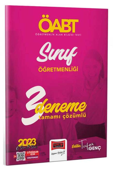 2023 ÖABT Sınıf Öğretmenliği Tamamı Çözümlü 3 Deneme Yargı Yayınları