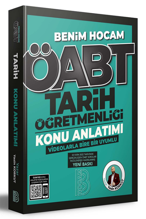 2023 ÖABT Tarih Öğretmenliği Konu Anlatımı Benim Hocam Yayınları