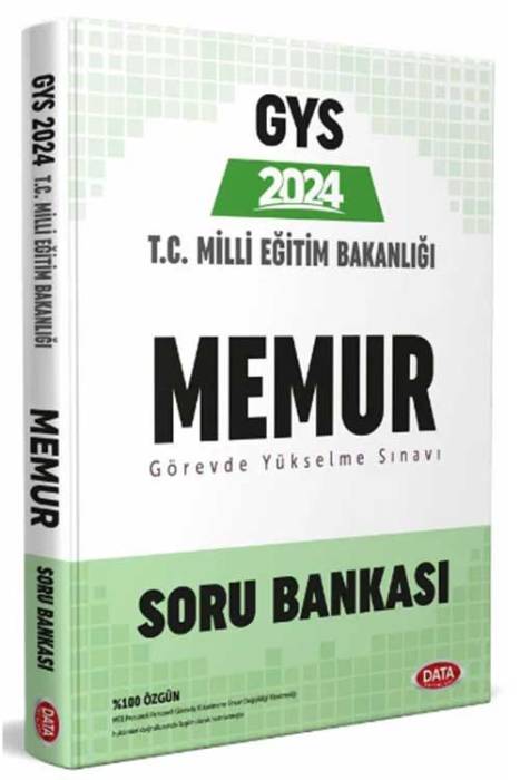 2024 GYS MEB Memur Soru Bankası Görevde Yükselme Data Yayınları