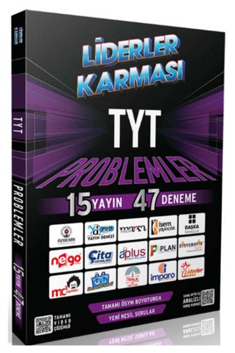 2023 TYT Problemler Denemeleri 15 Yayın 47 Deneme Liderler Karması