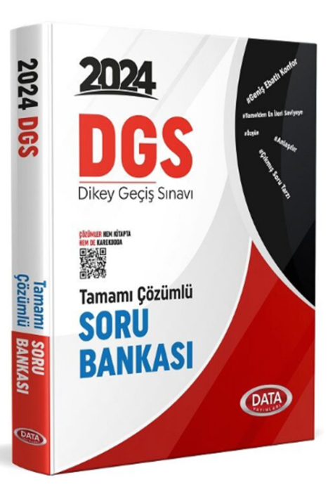 2024 DGS Soru Bankası Çözümlü Data Yayınları