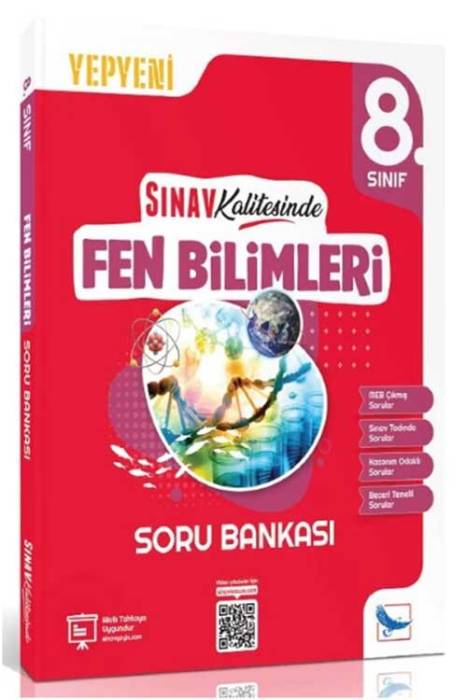 2024 8. Sınıf Fen Bilimleri Sınav Kalitesinde Soru Bankası Sınav Yayınları