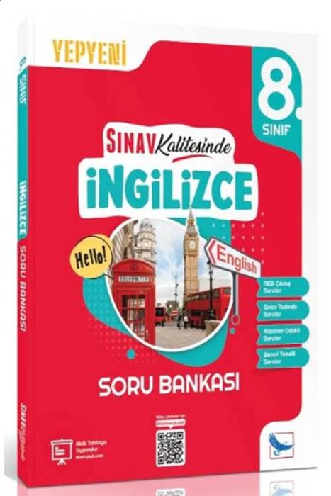 2024 8. Sınıf İngilizce Sınav Kalitesinde Soru Bankası Sınav Yayınları