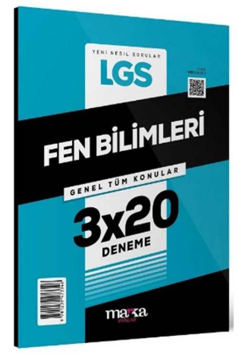 2024 8. Sınıf LGS Fen Bilimleri 3x20 Deneme Marka Yayınları