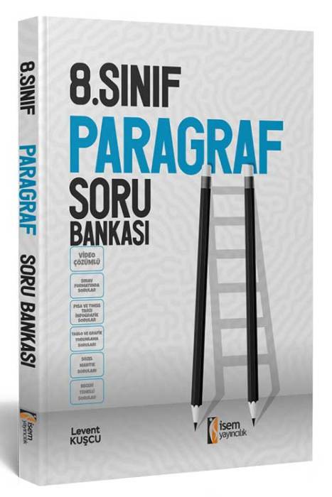 2025 8. Sınıf LGS Paragraf Soru Bankası İsem Yayıncılık