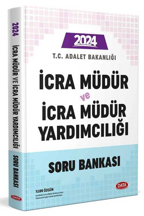 2024 Adalet Bakanlığı İcra Müdür ve Müdür Yardımcılığı Soru Bankası Data Yayınları