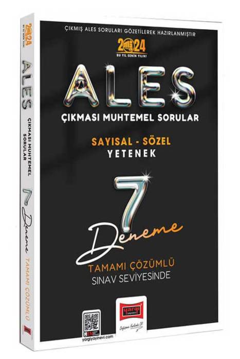 2024 ALES Çıkması Muhtemel Sorular Tamamı Çözümlü 7 Deneme Yargı Yayınları