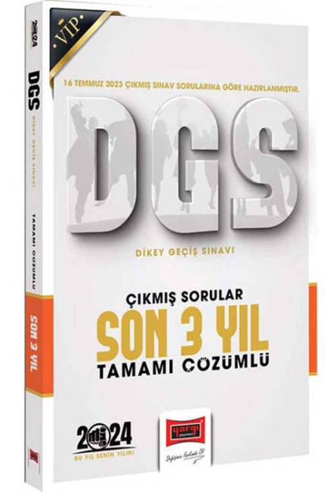 2024 DGS Çıkmış Sorular Tamamı Çözümlü Son 3 Yıl (16 Temmuz 2023 Sınavı Dahil) Yargı Yayınları