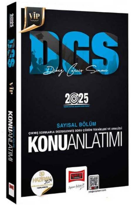 2025 DGS Vip Sayısal Bölüm Konu Anlatımı Yargı Yayınları