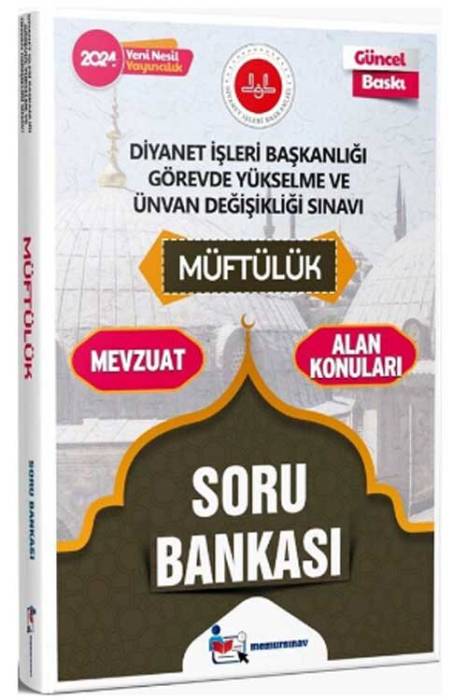 2024 Diyanet İşleri Başkanlığı GYS ve UDS Müftülük Soru Bankası Memur Sınav Yayınları