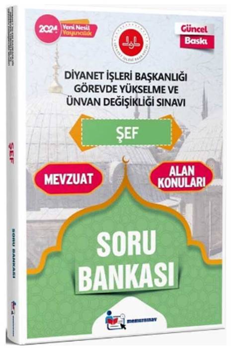 2024 Diyanet İşleri Başkanlığı GYS Ve UDS Şef Soru Bankası Memur Sınav Yayınları