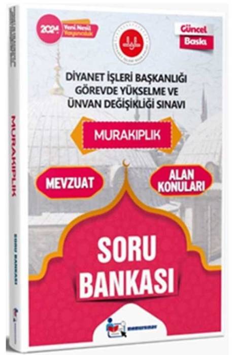 2024 Diyanet İşleri Başkanlığı GYS ve Ünvan Değişikliği Sınavı Murakıplık Soru Bankası Memur Sınav Yayınları