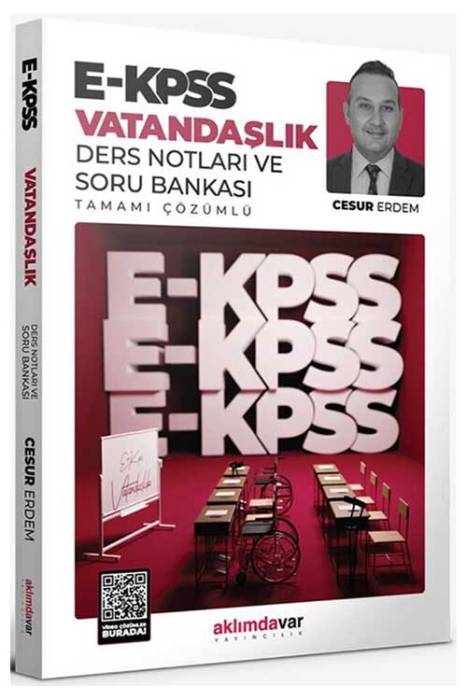 2024 EKPSS Vatandaşlık Ders Notu ve Soru Bankası Tek Kitap Aklımdavar Yayıncılık