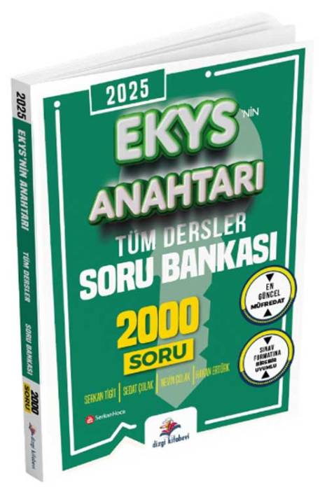 2024 Meb Ekys Müdür ve Müdür Yardımcılığı Ekys'nin Anahtarı Tüm Dersler Soru Bankası 2000 Soru Dizgi Kitap Yayınları