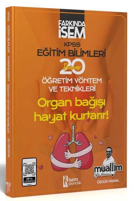 2025 Farkında İsem Eğitim Bilimleri Öğretim Yöntem ve Teknikleri 20 Deneme İsem Yayıncılık