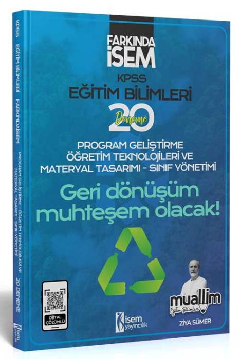 2025 Farkında İsem Eğitim Bilimleri Program Geliştirme 20 Deneme İsem Yayıncılık