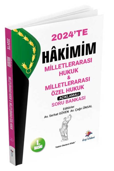 2024 Hakimim Milletlerarası Hukuk Milletlerarası Özel Hukuk Açıklamalı Soru Bankası Dizgi Kitap Yayınları