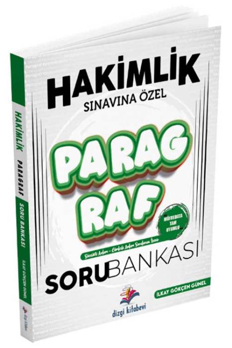 2025 Hakimlik Sınavına Özel Paragraf Soru Bankası Dizgi Kitap Yayınları