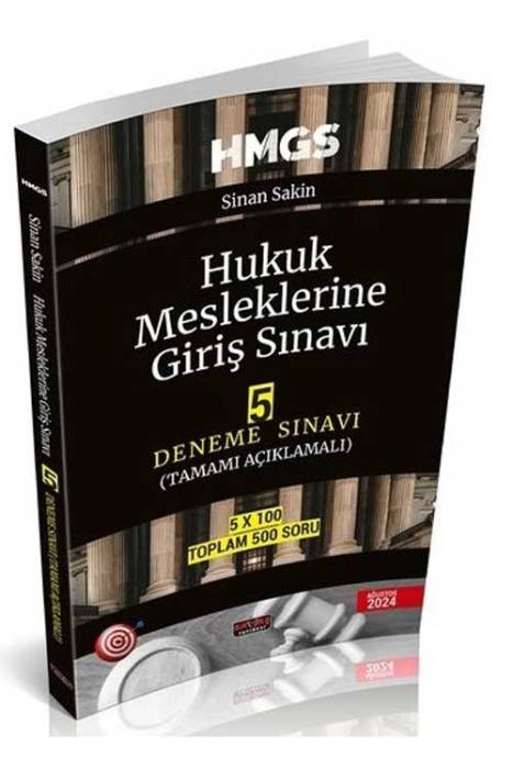 2024 HMGS 5 Deneme Çözümlü Savaş Yayınları